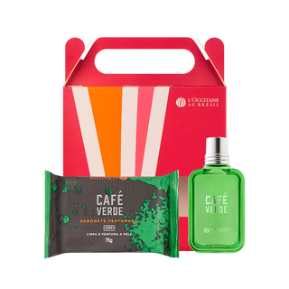 Combo Viagem Café Verde: Deo Colônia e Sabonete Perfumado